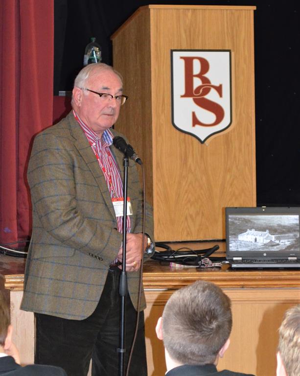 Richard Blair visits Beaumont Beaumont School