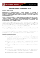 Determined Admissions Criteria 2027 28 AMENDED 3 9 26