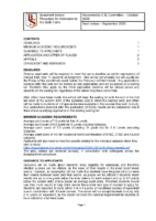 Admission to Sixth Form Procedure